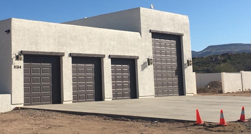 RV Garage construction in Phoenix