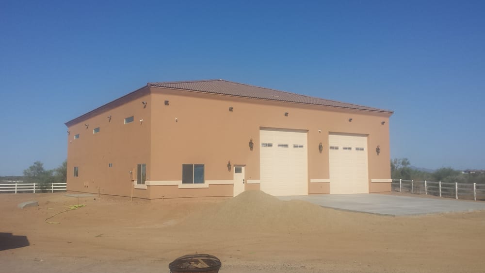 2-bay RV Garage built near Phoenix AZ