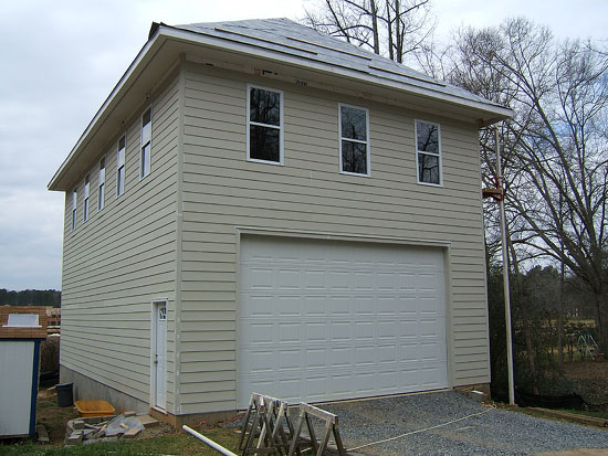 Custom Home Addition & Garage Construction
